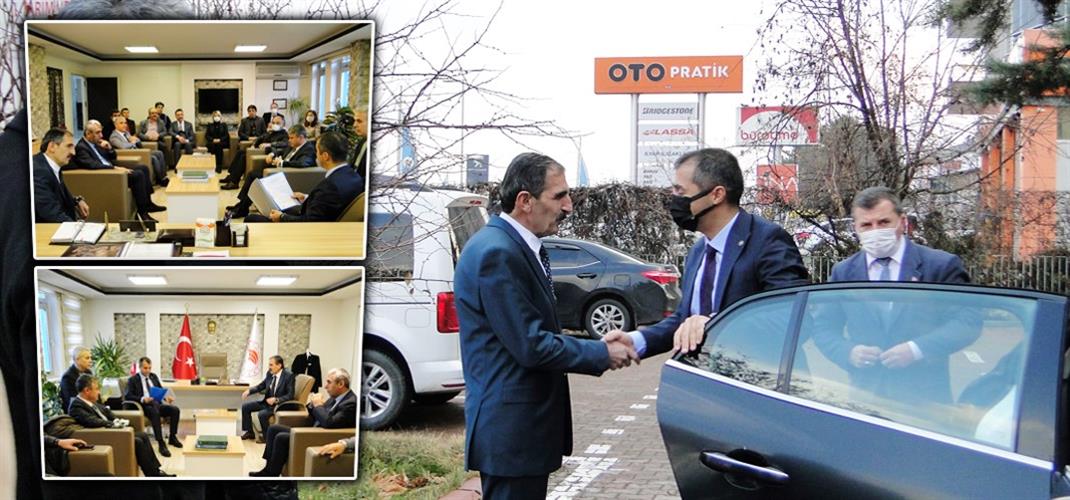 Bitkisel Üretim Genel Müdürümüz Sayın Dr. Mehmet Hasdemir İl Müdürlüğümüzü ziyaret etti...