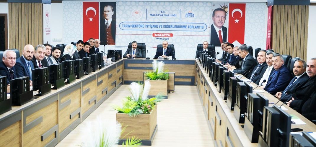 Tarım Sektörü İstişare ve Değerlendirme Toplantısı Yapıldı