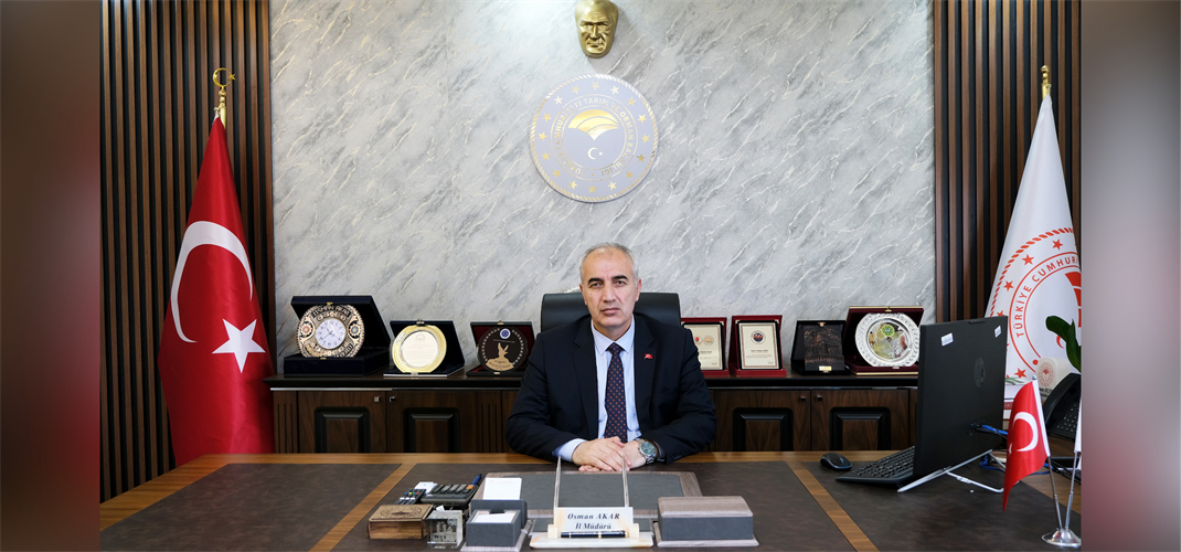 İl Müdürümüzün 19 Mayıs Atatürk’ü Anma, Gençlik ve Spor Bayramı Kutlama Mesajı
